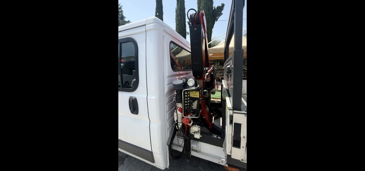 FIAT DUCATO DOPPIA CABINA E  GRU  - usata in vendita Abruzzo Marche 1